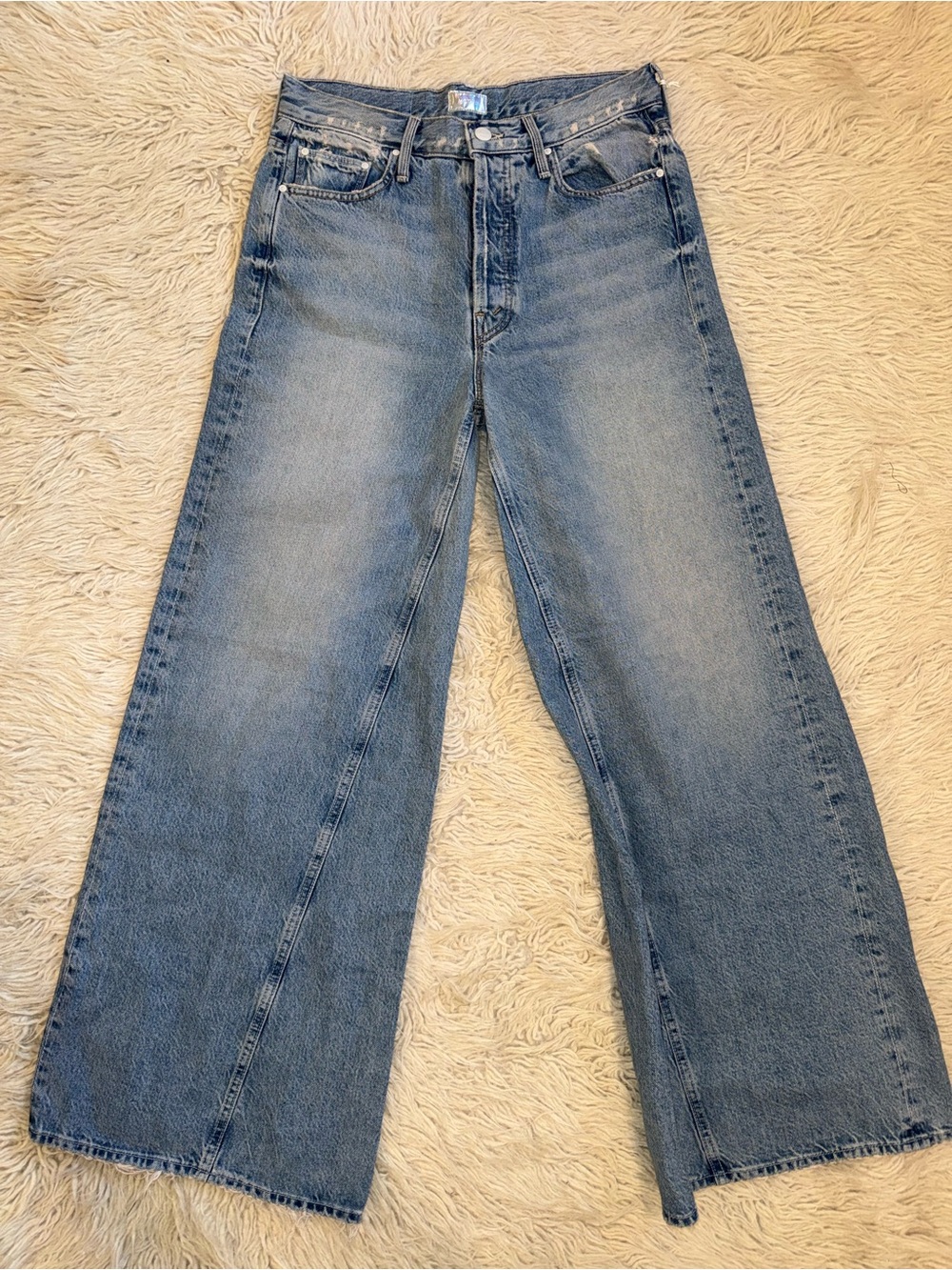 Mother Wide Leg Jeans